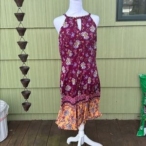 Maggy London Floral Dress Ladies 12